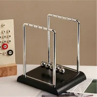 Newton's Cradle Balance Steel Ball Teaching Supplies Physics Science Pendulum Desktop Toys Stress Relief Gifts Home Decoration 6