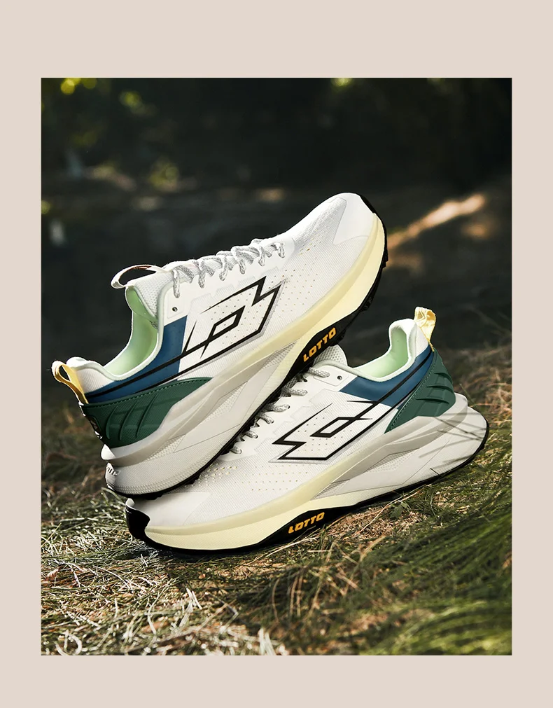 Long-distance running comfortable cushioning bounce sneakers marathon breathable men and women running shock absorption