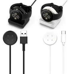 Desktop Dock Charger Adapter For Google Pixel Watch 3 41mm 45mm / Watch 2 Silicone Non-Slip Charging Dock Stand Holder