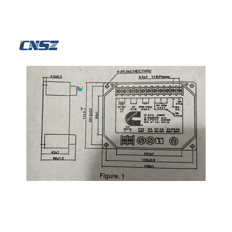 4296675 Replace original diesel generator Speed Controller Engine Govornor DC motor panel control board module