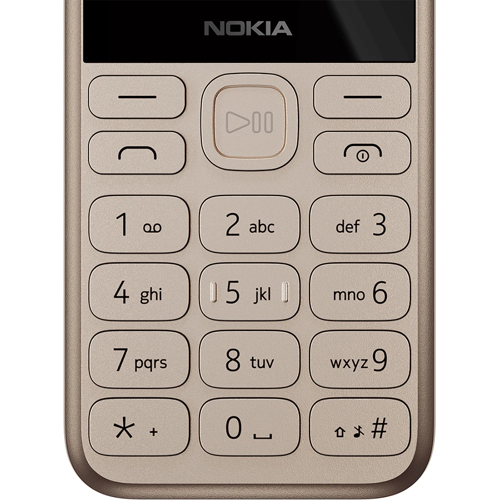 Nokia 130 2023 2G Backup Phone MP3 FM Radio MicroUSB LED 2SIM 1450mAh 2.4-inch Flashlight Nokia Physical Buttons Elderly Phone