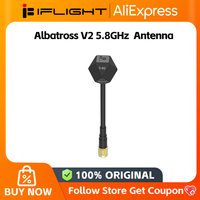 IFlight Albatross V2 SMA 5.8GHz 2.4dBi Antenna LHCP RP SMA / RHCP SMA /UFL 90MM/130MM/180MM for FPV Racing Drone part Nazgul XL5