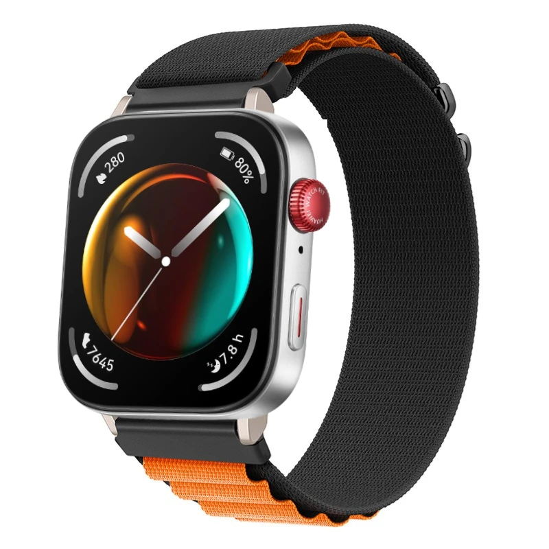 Alpine Nylon Strap for Huawei Watch Fit 3 Breathable Woven Bracelet Replacement Wristband for Huawei Fit 3 Correa Accesorios image 5