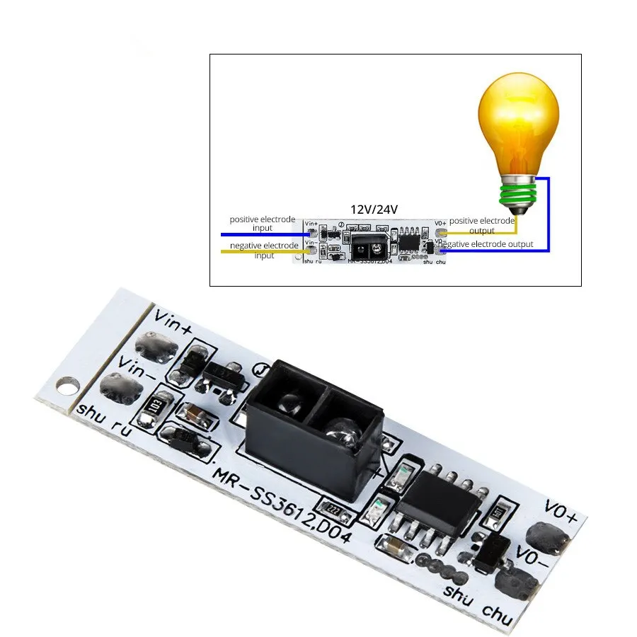 Smart Motion Sensor Switch Module for Easy Control