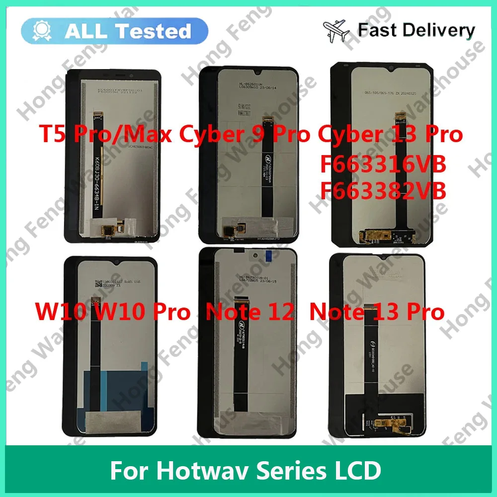 

For Hotwav Cyber13 Pro W10 Pro LCD Display Touch Digitizer Assembly LCD Hotwav T5 Pro Note 12 Note 13 Cyber 9 PRO T7 T5Max LCD