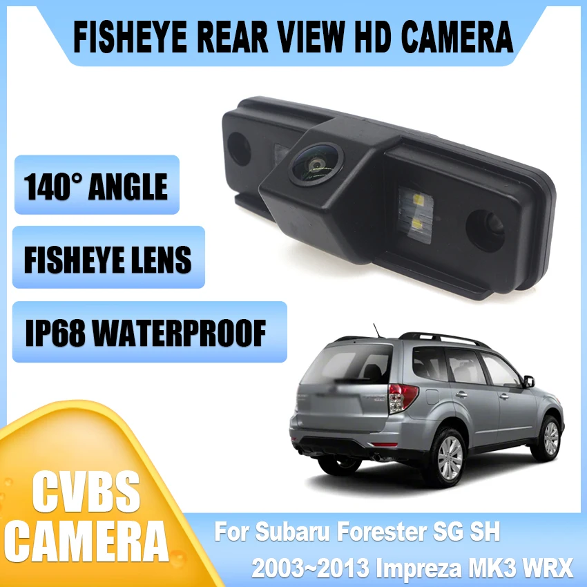 

HD Автомобильная камера заднего вида для Subaru Forester SG SH 2003 - 2008 2009 2010 2011 2012 Impreza MK3 WRX Sedan Outback Car