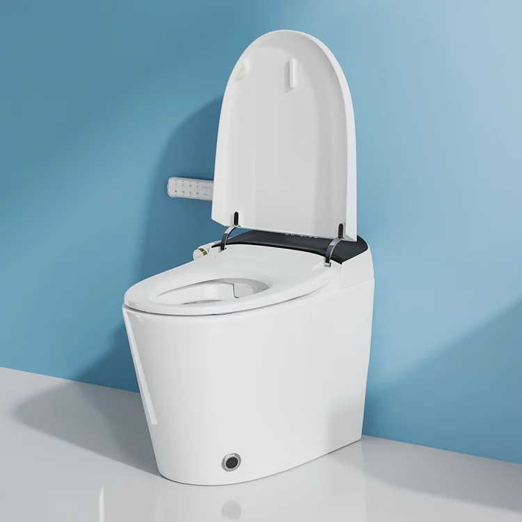Home Decoration Bathroom Smart Electronic Automatic Flush Sensor Water Closet Toilet view 4