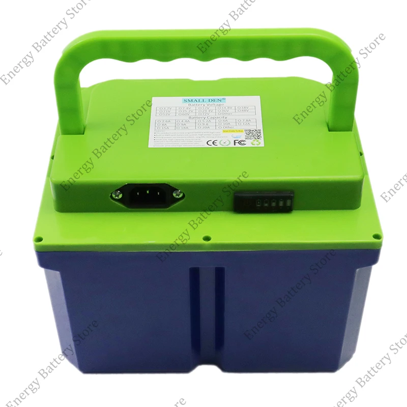 حزمة بطارية Lifepo4 48 فولت 20 أمبير في الساعة 16S1P، مدمجة 30A1500W BMS LED، مناسبة لبطارية يخت RV للسفر والتخييم المحمولة