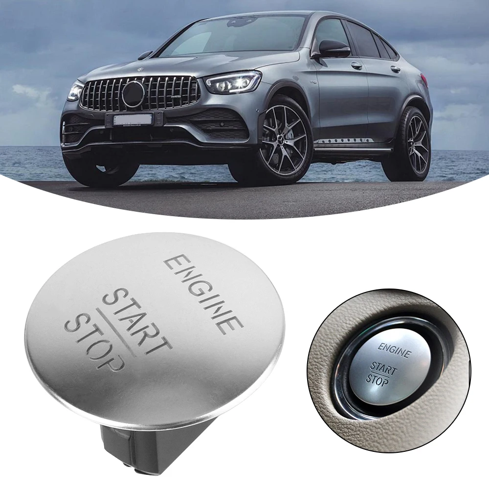 Een Klik Startknop Keyless Schakelaar Voor Mercedes Benz W204 W205 W212 W221 W166 W251 C E GLC Klasse Auto Motor Ontsteking vervangen