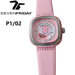 New SEVENFRIDAY P series watch P1/02 fully automatic mechanical watch luxury fashion sevenfridays luxury brand fashion classic