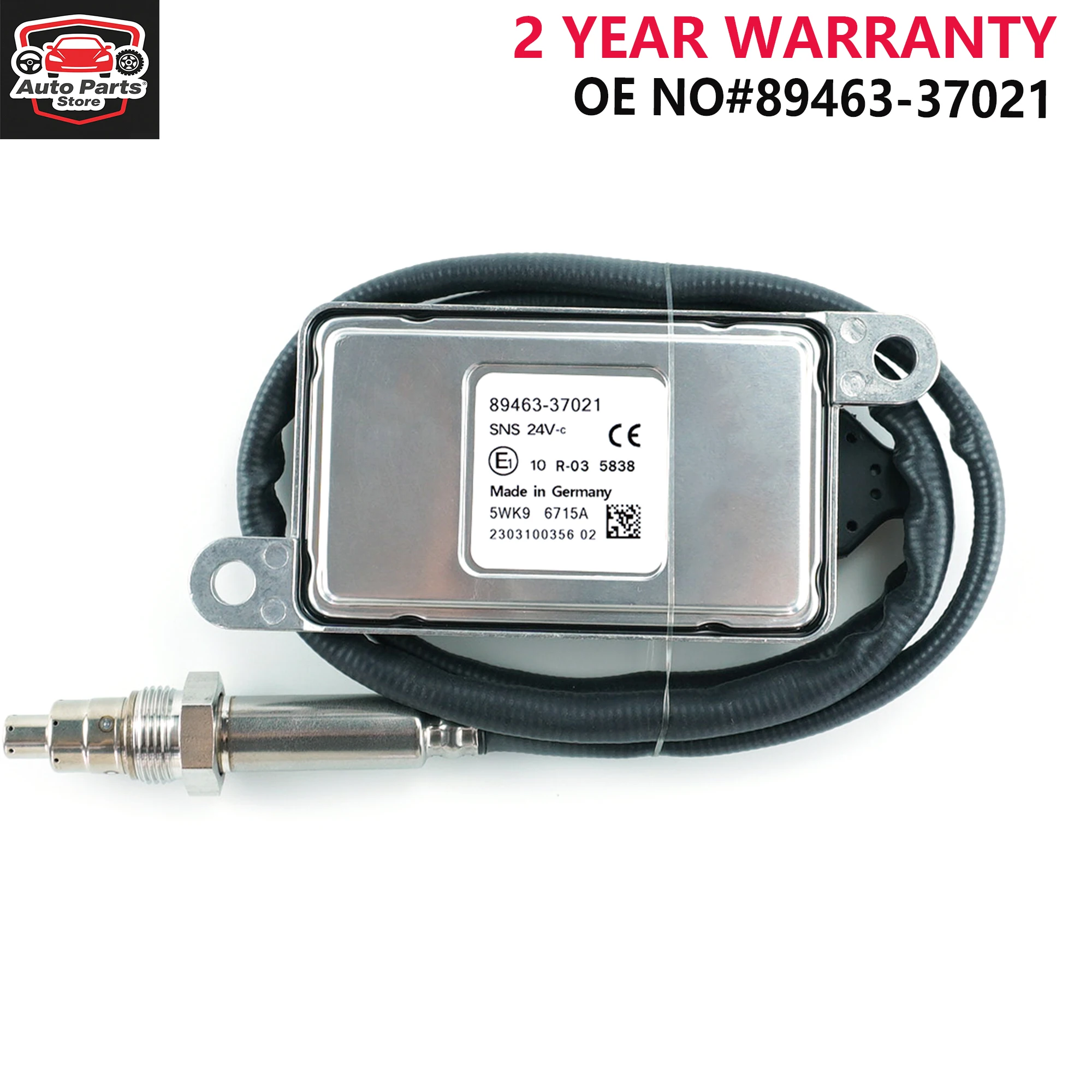

Nitrogen Oxide Sensor 5WK96715A 5WK9 6715A 89463-37021 For Hino Truck Toyota Detroit Inlet 8946337021 89463 37021