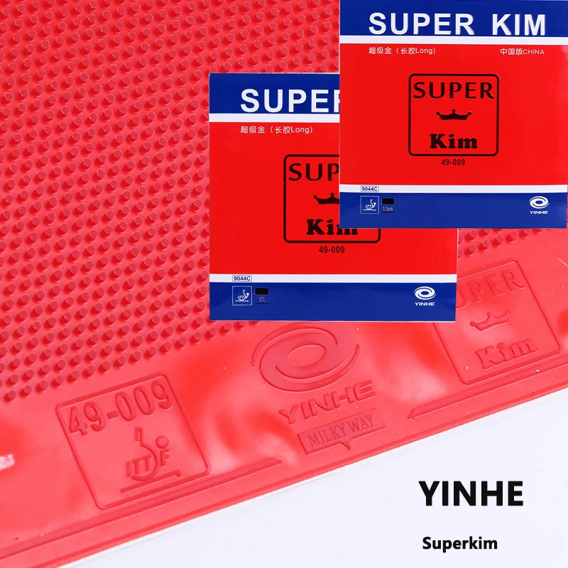 YINHE Super Kim Table-tennis Rubber Sheet Long Pimple Cut OX or With 1.1mm Sponge New Rug for North Korean Table Tennis Team 김송이