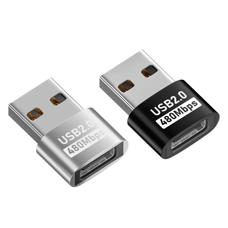 USB 2.0 Type-C адаптер типа OTG Type C USB C «папа»-USB «мама»