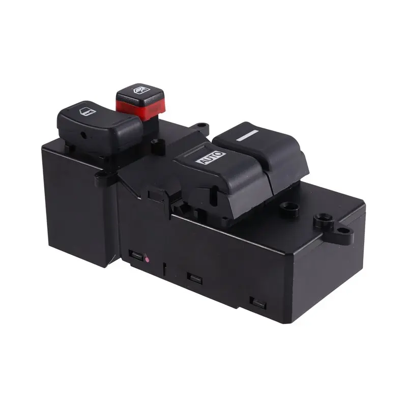 Unique Power Window Switch 23Pin Red For Honda Accord Coupe 2003-2007 Part Numbers 35750-SDN-A03 35750-SDN-A04 Car