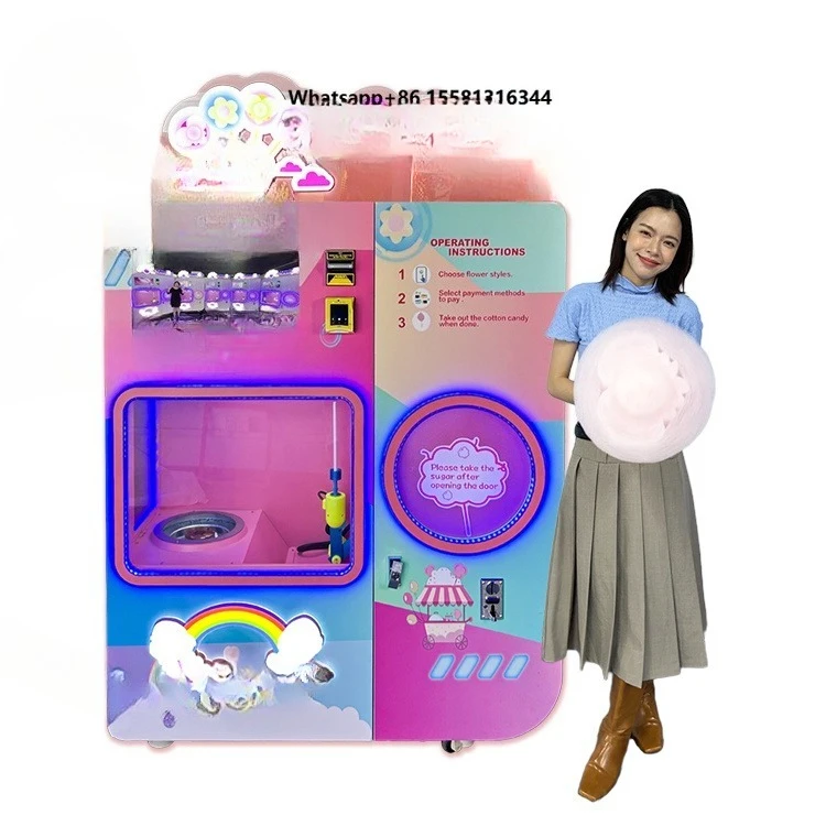 DL503 Smart Payment  Candy Vending Machine - Accepts Cash, Card, and Coin