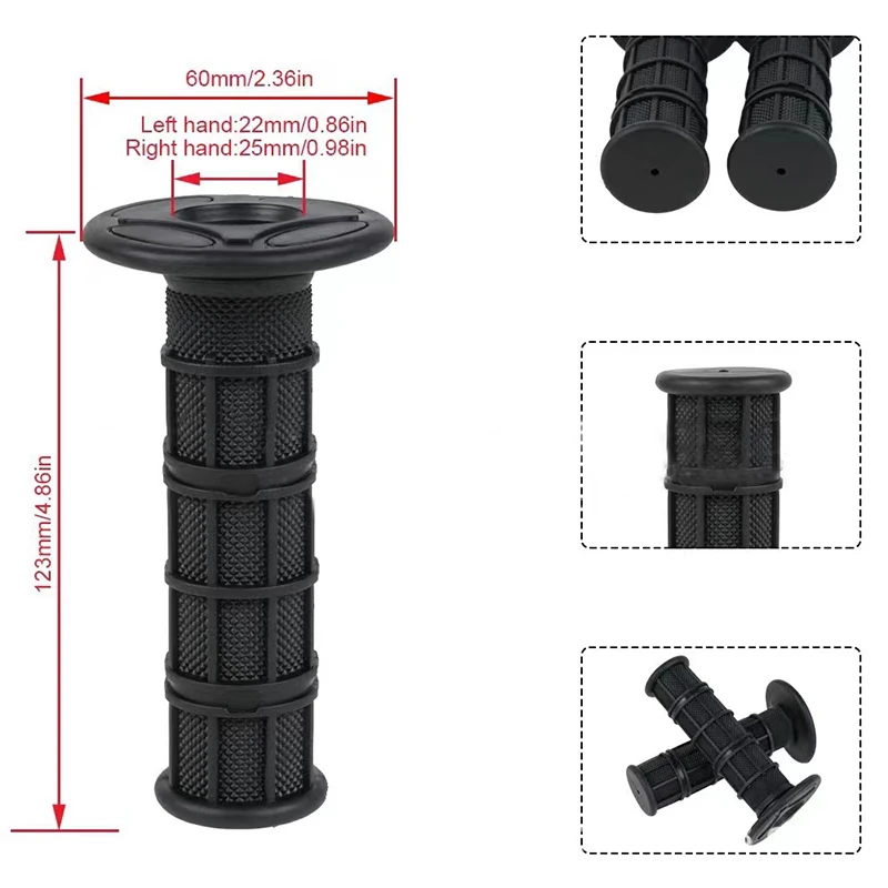 22mm Motorcycles Grip Dirt Bike Grips 7/8\