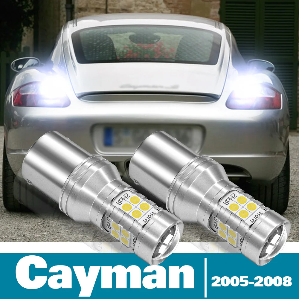 

2pcs LED Reverse Light For Porsche Cayman Accessories 2005 2006 2007 2008 Backup Back up Lamp