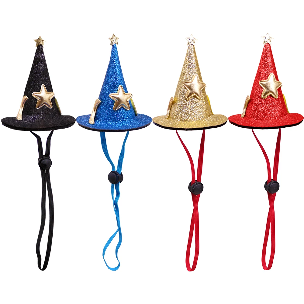 1PCS Halloween Party Dog Hat Adjustable Dog Supplies Pet Hat For Dogs and Cats Pet Dog Grooming Accessories