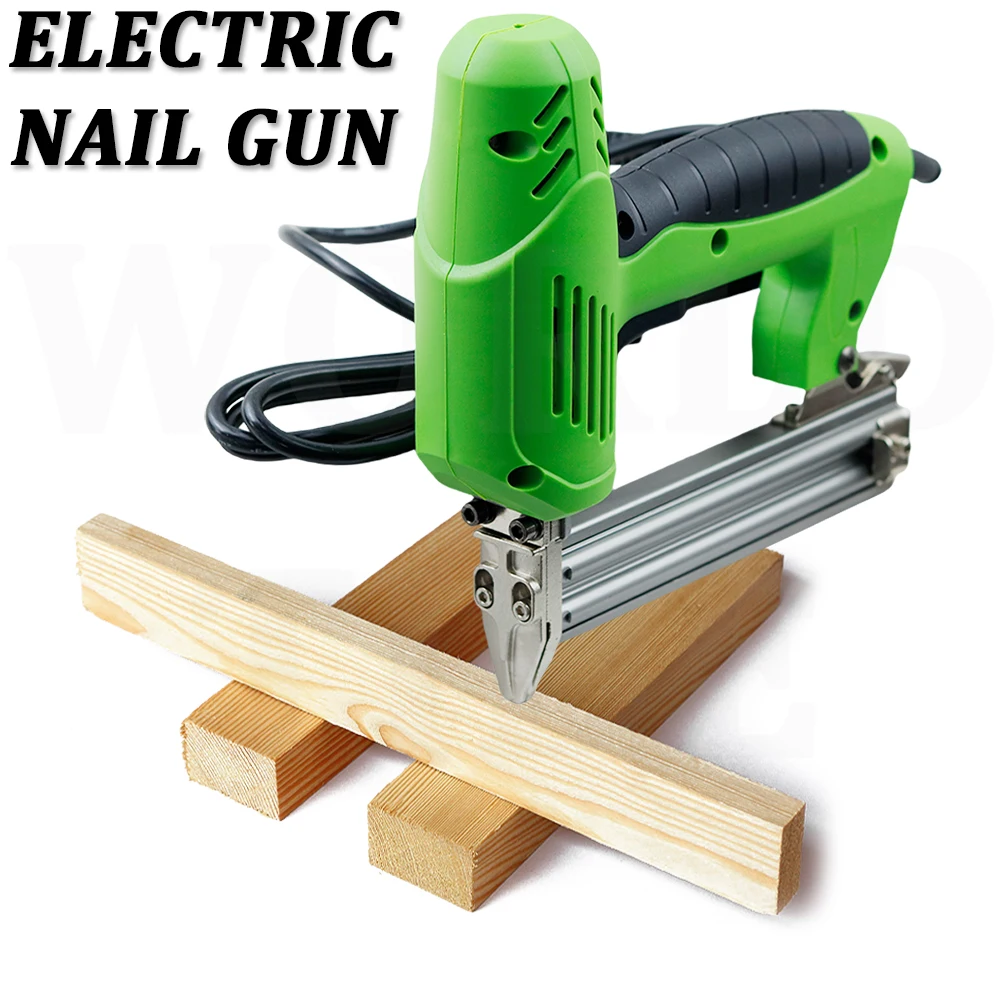 F30/422 Electric Stapler Dual-Purpose Framing Tacker 220V Electric Nails Staple Gun For DIY Woodworking Tools 2-in-1 Nail Gun