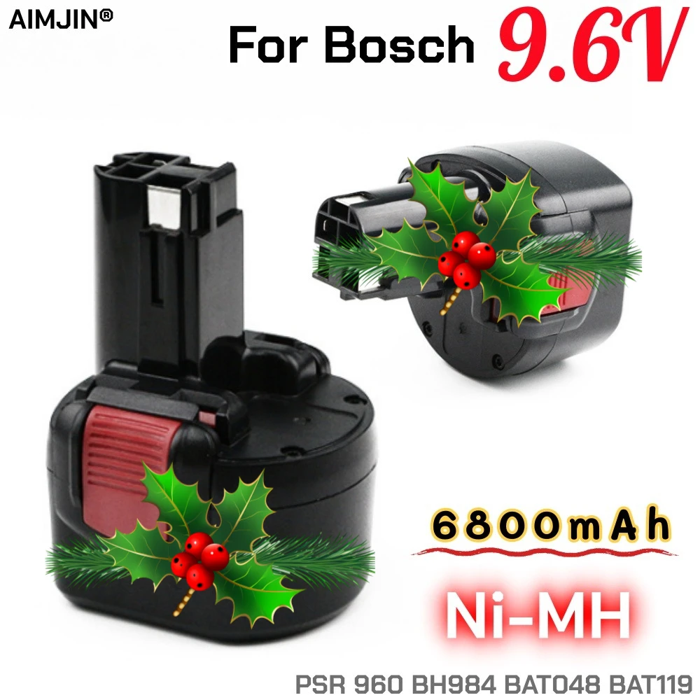 

9.6V NI-MH PSR 960, BH984, BAT048, BAT119, L50 For BOSCH rechargeable battery, power tools BAT048 BAT100 BAT119 BH984GSR