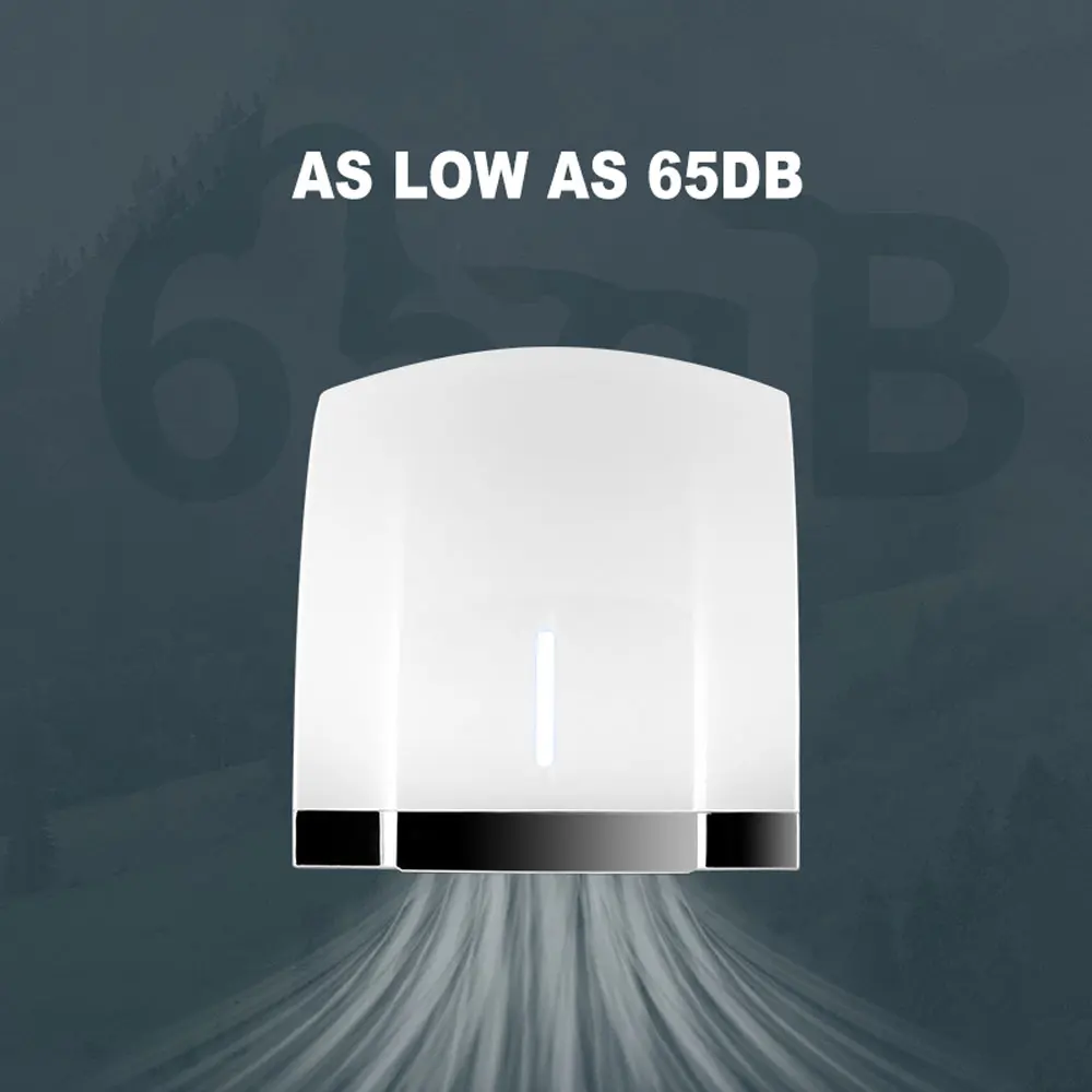 Secador de manos de inducción automático, máquina de secado de manos caliente y fría, para Baño de Hotel y hogar, A-1002