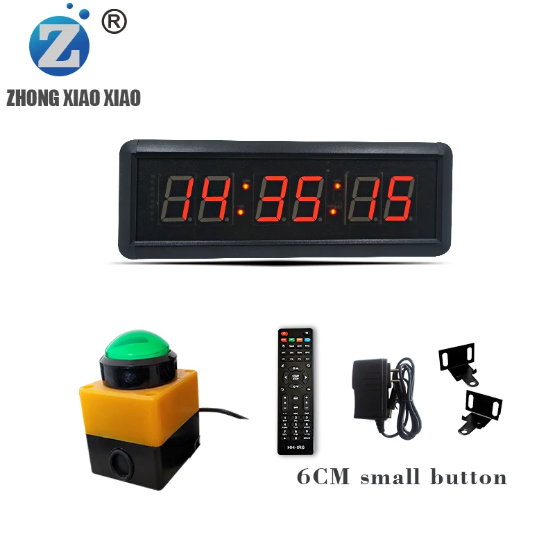 

Multi Functional LED Display Stopwatch Button Controls Timer, Competition Training Countdown, and Activity Counter