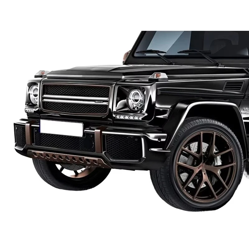 Bodykit for G Class W463 2002-2018 Upgrade to W463 G63 Body Kit Front Bumper Over Wheel Eyebrow Side Mirror Car Bumper Auto Part 3