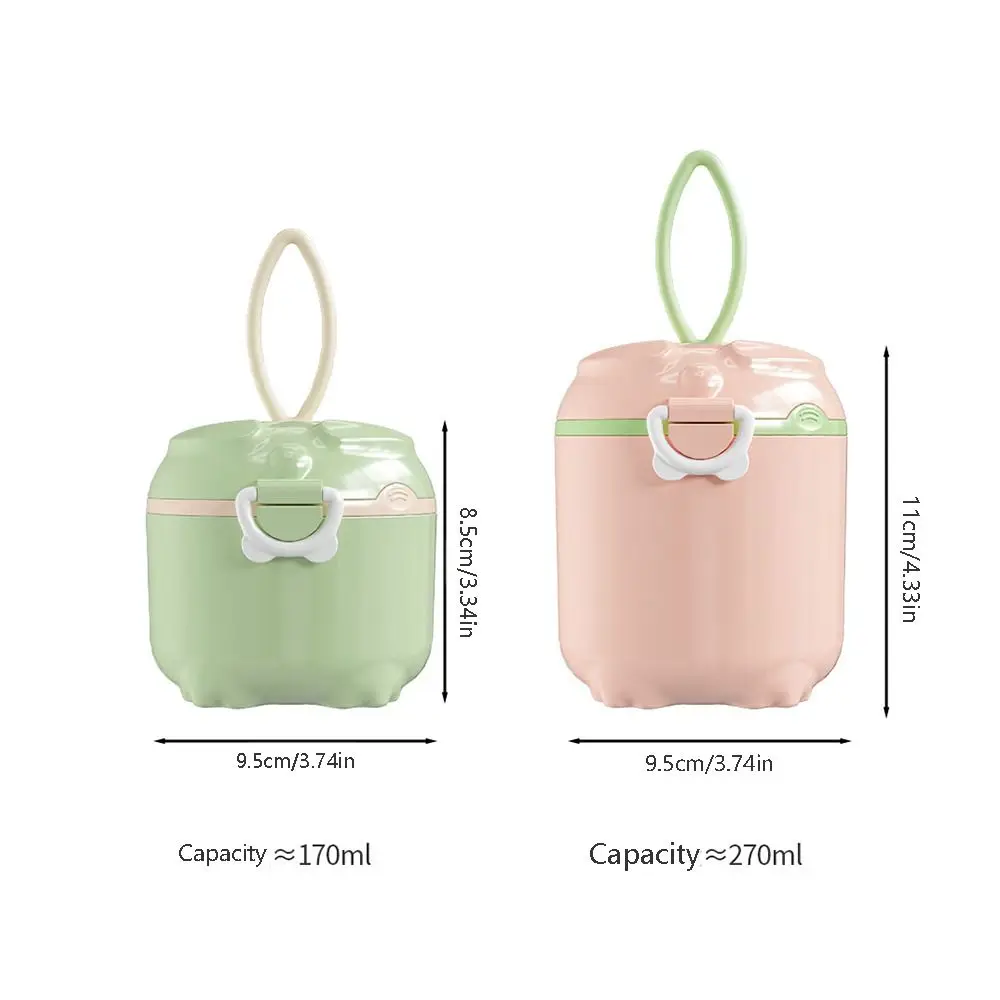 ملعقة الحليب مسحوق تغذية علب الاغذية ختم جرة دارى وجبات خفيفة الحاويات حليب الطفل صندوق مسحوق الغذاء صندوق تخزين الحبوب الأساسية