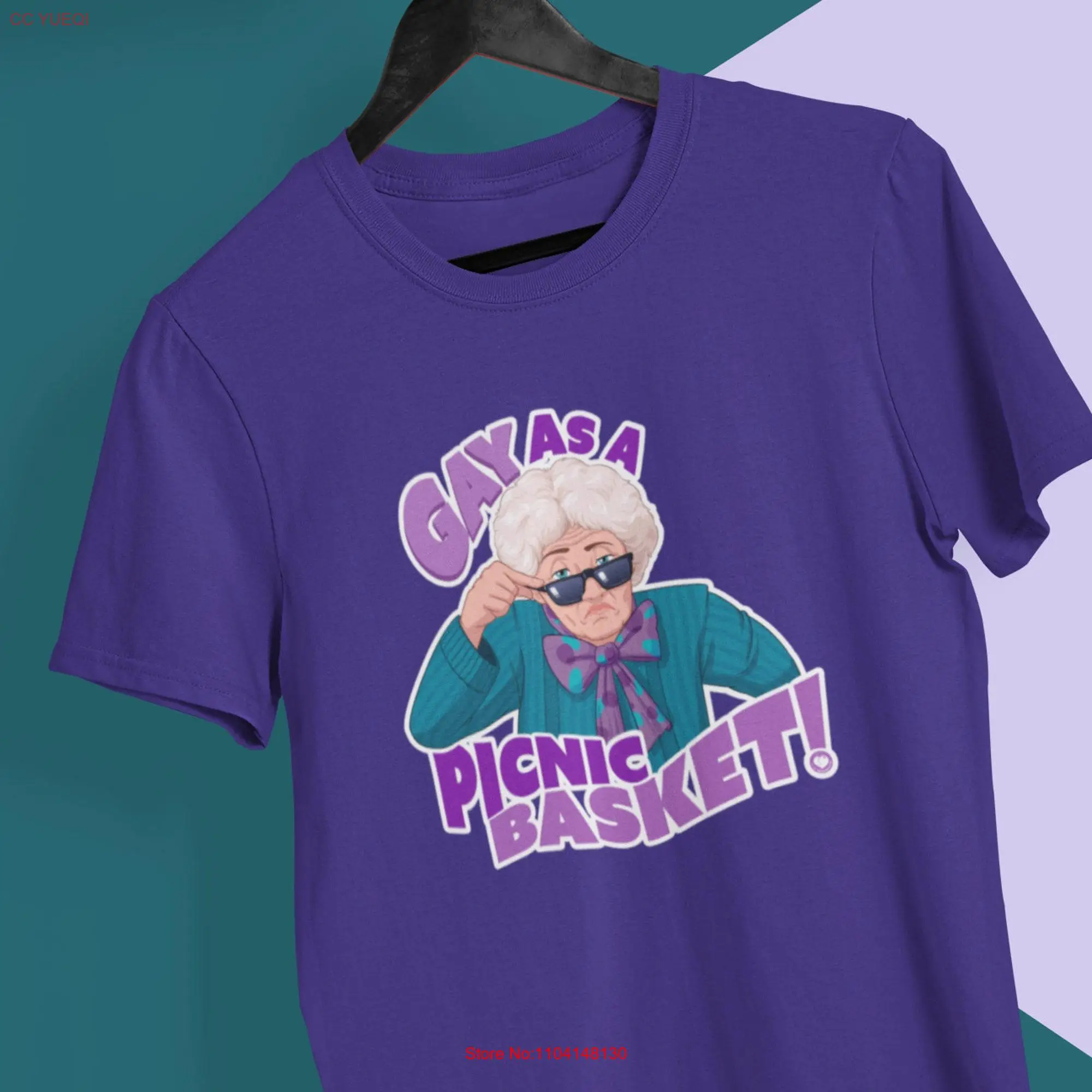 T shirt Gay Picnic Limited Edition Sophia Petrillo Parody Illustration Golden Girls LGBT Apparel Fun Clothes