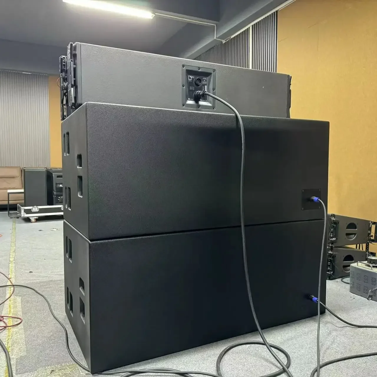 

KS28 Double 18 Inch Dj Speaker Sub 18" Subwoofer High-performance Reference Active/passive Subwoofer KS28 Subwoofer