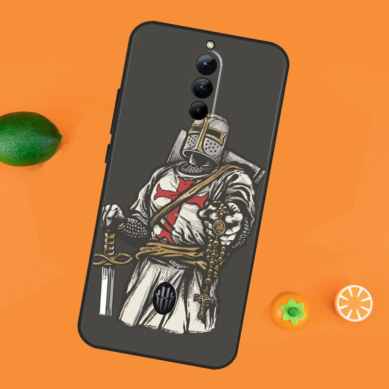 Christian Templar Knights Case For ZTE Nubia Red Magic 10 Air 6S 7S 6 7 Pro RedMagic 11 10 9 8 8S 9S 10S Pro Plus Cover - view 5