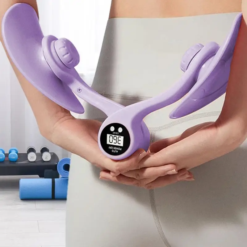 

Тренажер для бедер, ягодиц и бедер, оснащение для упражнений на внутренние бедра, тренажер для тазового дна со встроенной батареей, противоскользящий