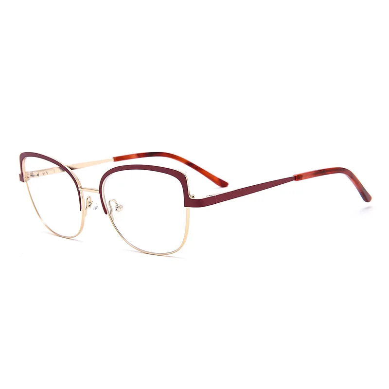 KANSEPT Fashion Cat Eye Glasses Frame Women Vintage Myopia Optical Prescription Glasses Eyewear Spectacle Frames High Quality