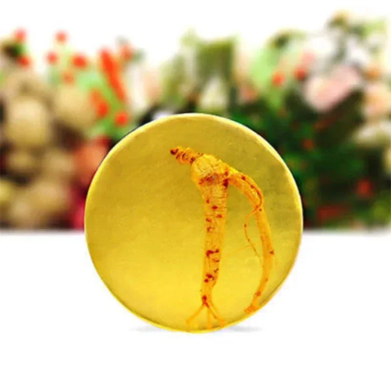 100g Natural Ginseng Handmade Soap - Anti-acne Chinese Herb Face Essential Soap for Clearer Skin