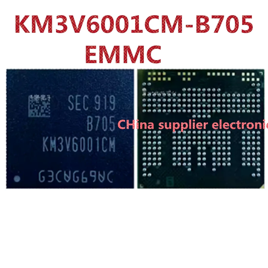 

Для Samsung KM3V6001CA-B708 EMCP EMMC 128G + 6G chip memory EMMC5.1