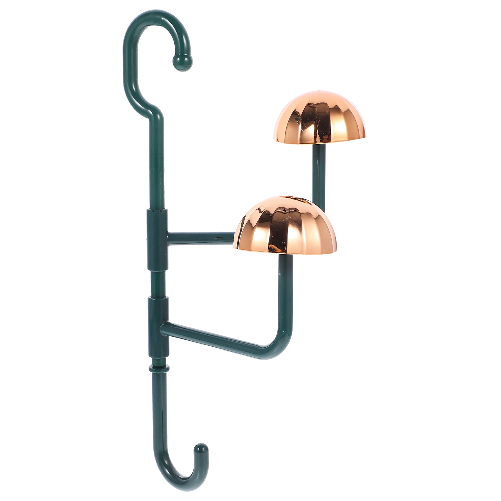 

Rotating Purse Hanger Closet Organizer Bag Storage Rack Stainless Steel Hooks Plastic Coatrack Space Saving Bedroom Entryway