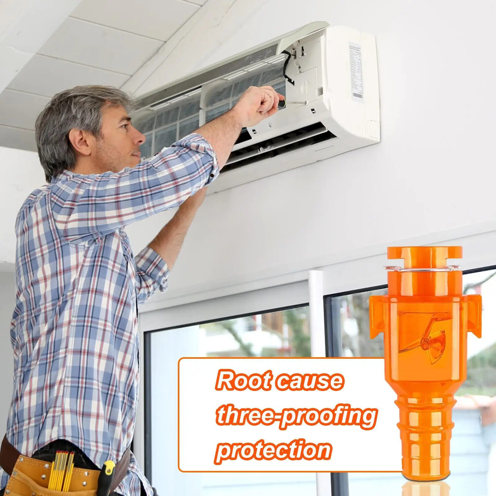 استنزاف التيار المتردد ثلاثة صمام مقاوم صمام مكافحة ارتجاعي طريقة واحدة تحقق صمام رائحة الحشرات الرياح الضوضاء الوقاية نظام HVAC الملحقات