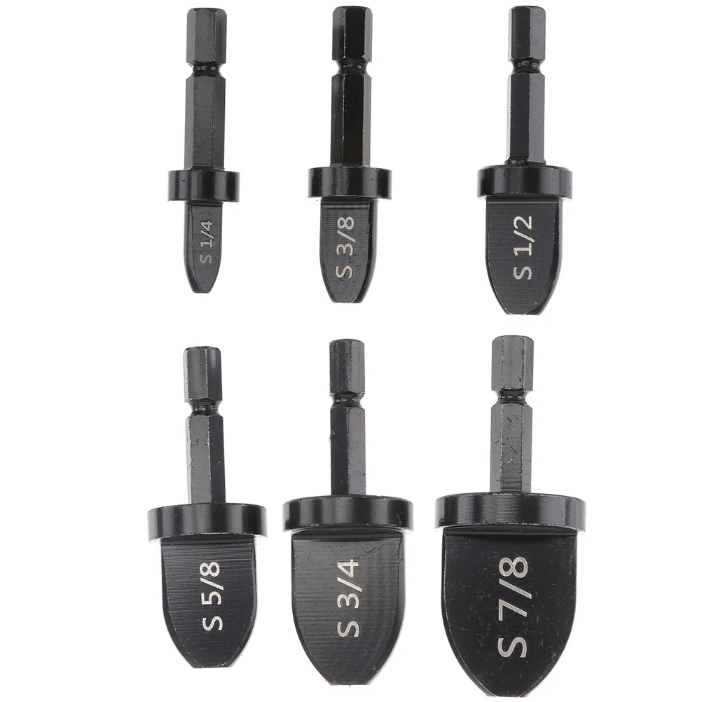 

1 set Plumbing Flare Copper Tube Expander Swaging Drill Bit Set Pipe Expander Drill Bit Flare Tool Tool Parts