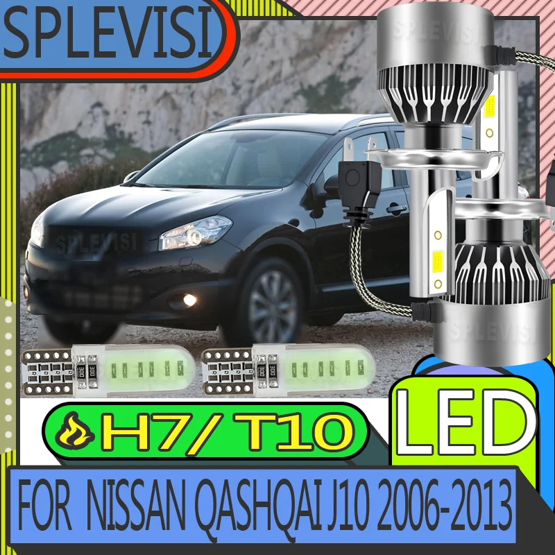 

Quiet Operation Longer Lifespan H7 477 Headlight Low Beam Lights For Nissan Qashqai J10 2006 2007 2008 2009 2010 2011 2012 2013