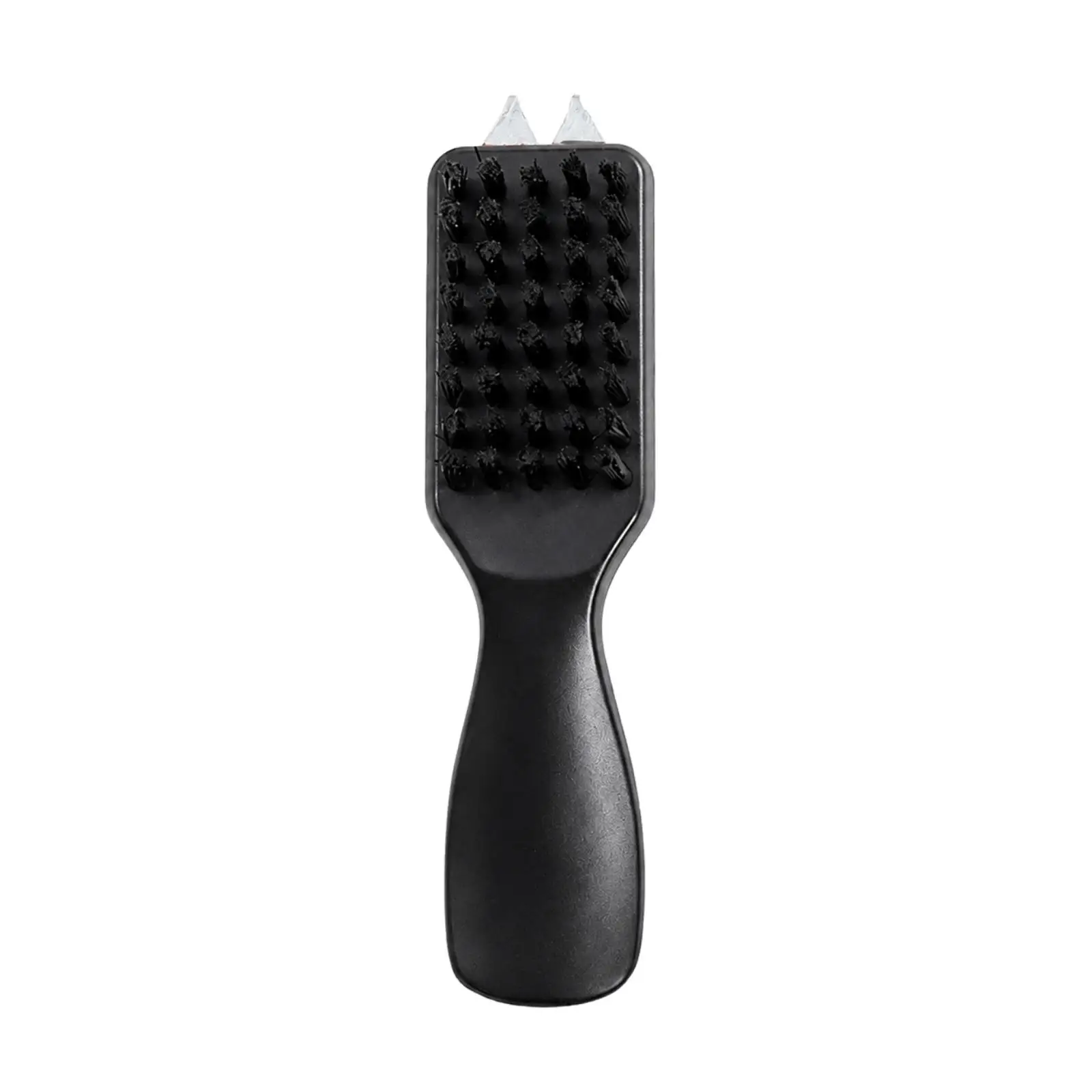 Travel Friendly Shoe Brush Double End Design for Sneaker Uppers and Sole Groove Debris Removal