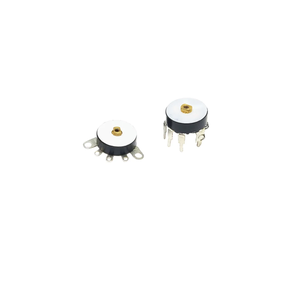 5pcs 10k 50k rv12mm Potentiometer rv12 b503 b103 b10k b50k Leistungsverstärker-Volumen potentiometer mit einstellbarem Schalter widerstand