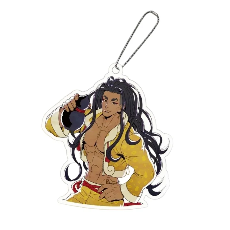 Wholesale Street Fighter 6 Anime 6cm New Style Acrylic Pendant Keychains - Stand Figure Car Keychain Gift Cartoon Character