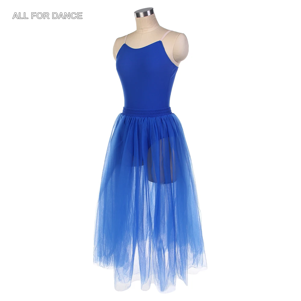 2 em 1 meninas romântico ballet tutu elastano collant & longo ballet tutu saia traje conjunto criança & adulto ballet dança tutus 15553