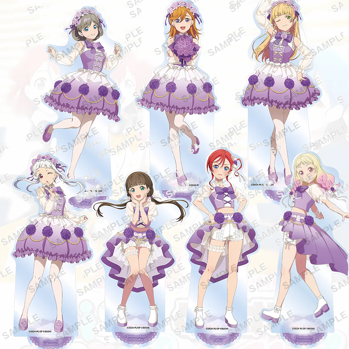 Anime Love Live! Nuevo Soporte Acrílico de 15 cm para el Juego de Cartas Oficial de la Serie, Kotori Minami, Llavero, Regalo para Decoración de Dormitorio/Habitación