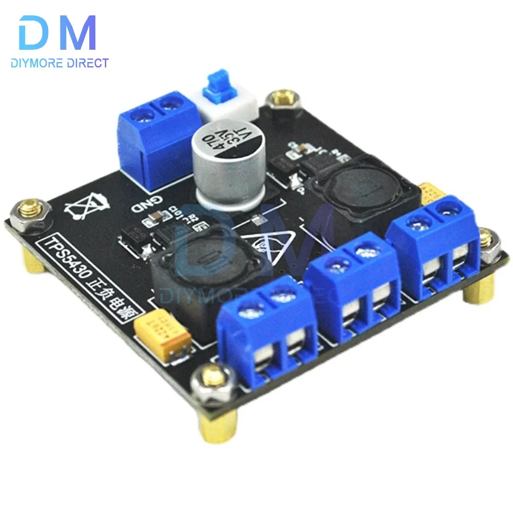 TPS5430 TPS5450 Positive Negative Dual Power Supply Module with Switching 5V 12V 15V Output