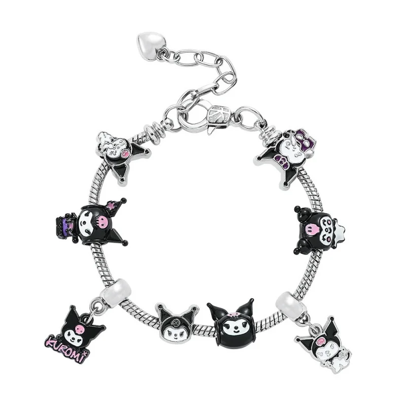 Sanrio Hello Kitty catena a mano cartone animato carino KT Cat Kawaii Anime moda donna ornamenti a catena a mano regali per le vacanze delle ragazze