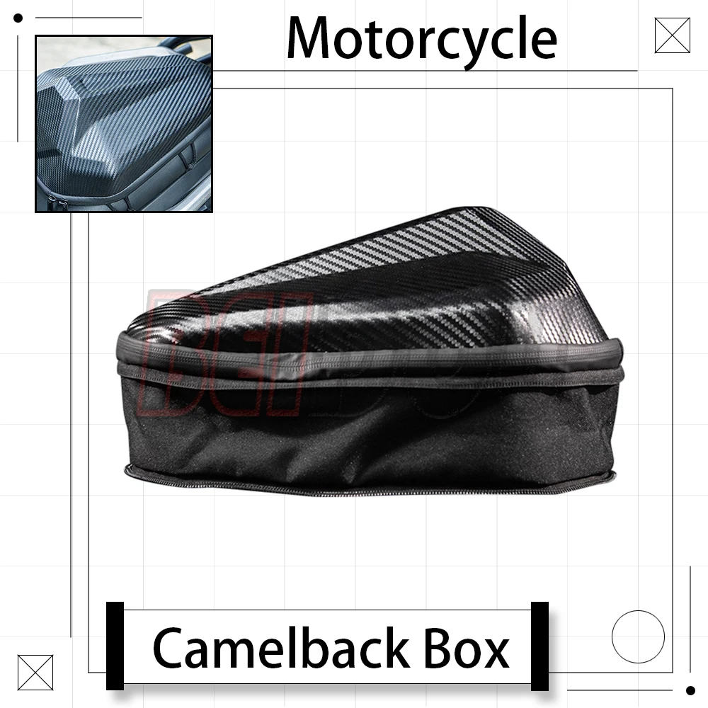 

For Motorcycle Hump Bag Waterproof Anti-scratch And Wear-resistant Multifunctional Double-layer Rear Seat Protection Bag