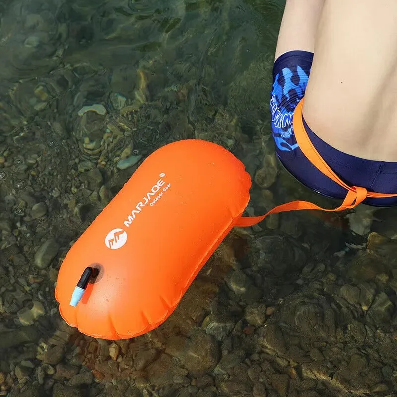 

Single Airbag Inflatable Swimming Buoy Outdoor Swimming Pool Swimming Buoy Tow Float Bag with Waist Belt for Water Sports