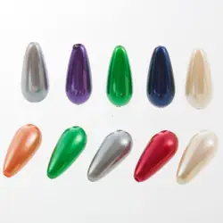 Various Shapes Mixed Colorful Beige ABS Imitation Plastic Pearl Needdlework Beads DIY Jewelry Making Necklace Bracelet Findings