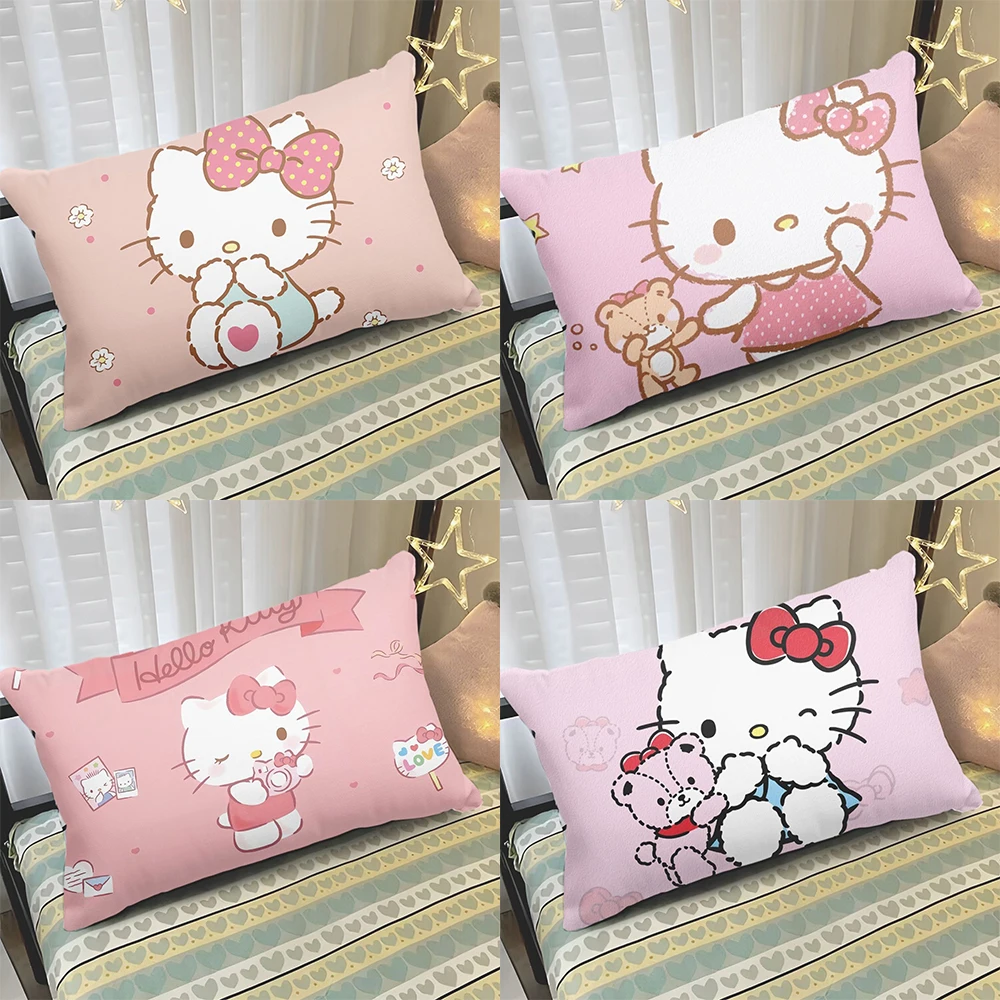 

HelloKitty наволочка милый мультфильм Sanrio наволочка для спальни прикроватная наволочка для дома каваи украшение комнаты детский подарок